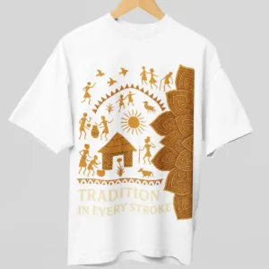 Art of Shravika Buddha Mandala T-Shirt Design – Sacred Serenity | Spiritual Meditation Art