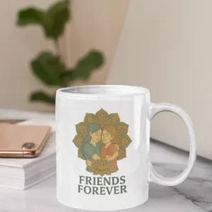 Art of Shravika – Joyful Kids & Mandala Mug