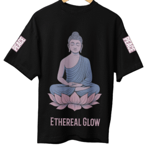 T-Shirt with Meditative Buddha Design | Premium Comfort HD Print | Unisex Casual Wear