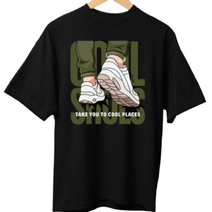 T-Shirt with Cool Shoes Design | Premium Comfort Cotton | Unisex Casual Wear Inspiration