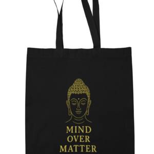 Art of Shravika Tote Bag with Buddha Design | Durable Cotton Canvas | Ideal for Daily Use & Inspirational Accessory